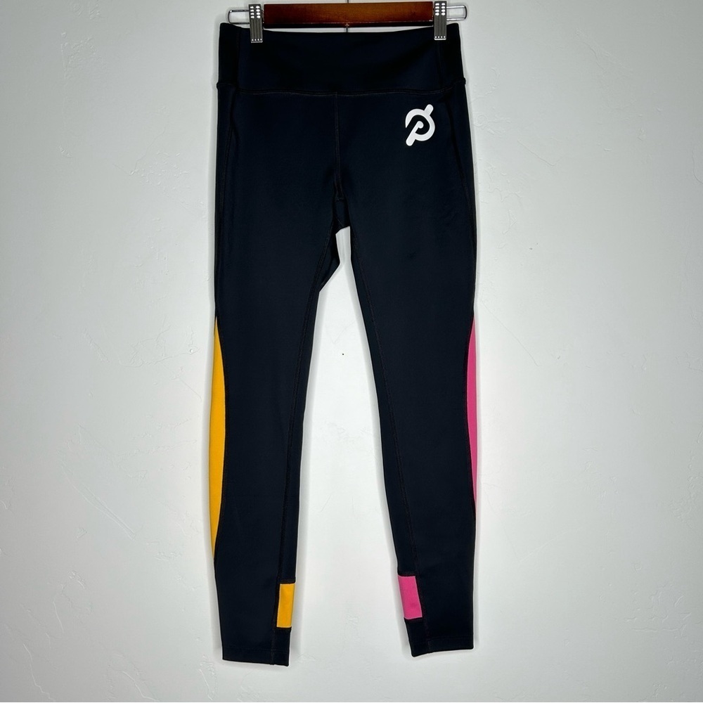 Peloton Cadent Color Block Cycling Leggings Size Small Athletic Athleisure